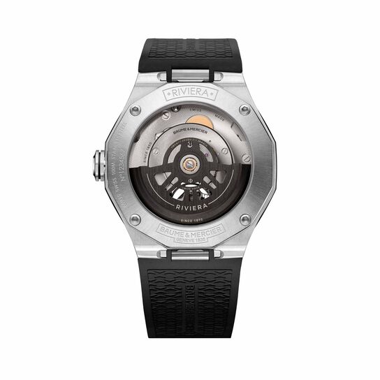 Baume & Mercier Riviera Skeleton Automatic 42 mm Stainless Steel image number 5